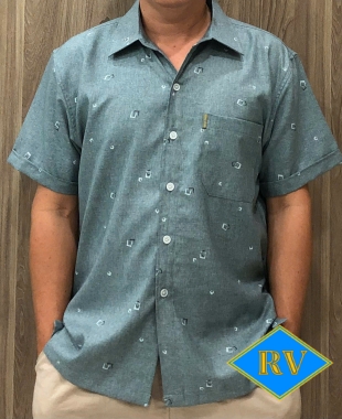 Áo sơmi cotton tay ngắn