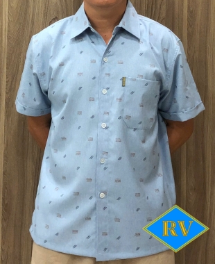 Áo sơmi cotton tay ngắn