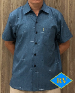 Áo sơmi cotton tay ngắn