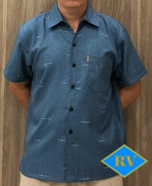 Áo sơmi cotton tay ngắn