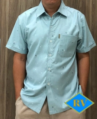 Áo sơmi cotton tay ngắn